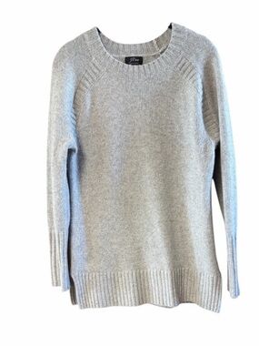 J.Crew Cashmere Crewneck Tunic Sweater